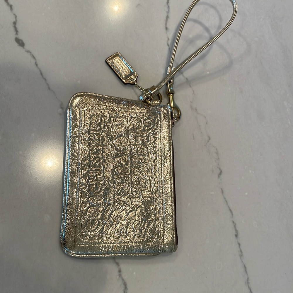 Coach wristlet